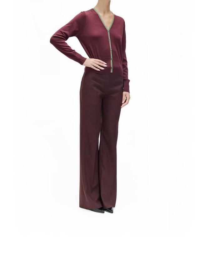 폴스미스 [해외직구] 25FW 폴 스미스 가디건 W1R618NT1114428 Dark Red 착용컷