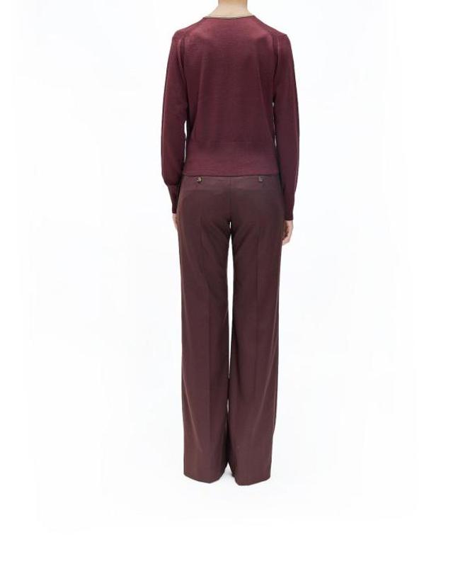 폴스미스 [해외직구] 25FW 폴 스미스 가디건 W1R618NT1114428 Dark Red 착용컷