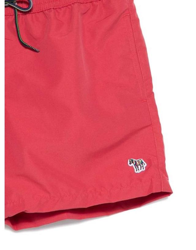 폴스미스 [해외직구] 26SS 폴 스미스 스윔팬츠 M1A200AAU28523A RED 착용컷