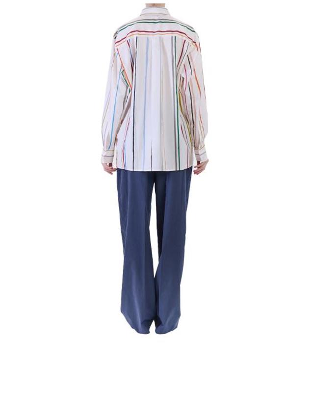 폴스미스 [해외직구] 26SS 폴 스미스 셔츠 W1R 351B V03018 06 BIANCO MULTI 착용컷