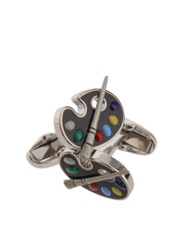 폴스미스 [해외직구] 23FW 폴 스미스 커프스 링크 타이 홀더 M1A CUFF MPALET 97 MULTICOLOR 착용컷