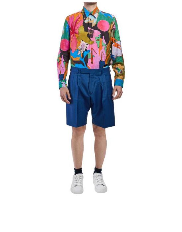 폴스미스 [해외직구] 26SS 폴 스미스 숏팬츠 M1R 919Z V02989 46 BLU 착용컷