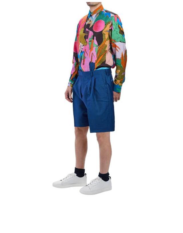 폴스미스 [해외직구] 26SS 폴 스미스 숏팬츠 M1R 919Z V02989 46 BLU 착용컷