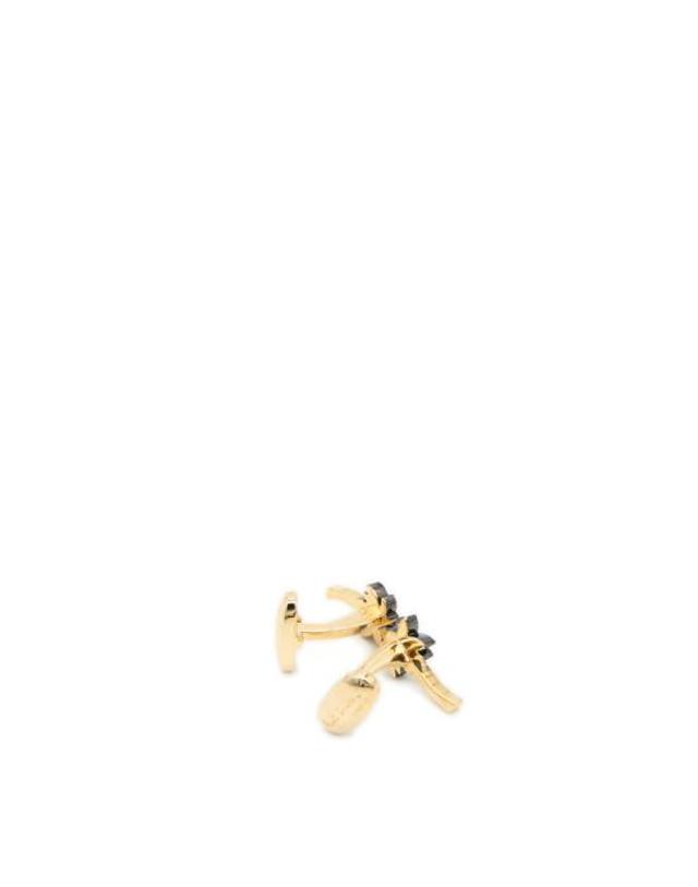 폴스미스 [해외직구] 25FW 폴 스미스 커프스 링크 타이 홀더 M1A CUFF TPALM 10 ORO 착용컷