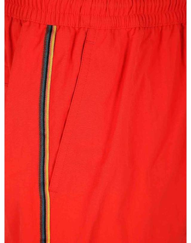 폴스미스 [해외직구] 25SS 폴 스미스 스윔팬츠 M1A239DSA4092325 Red 착용컷