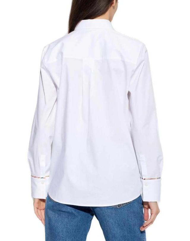 폴스미스 [해외직구] 26SS 폴 스미스 스커트 W2R335BV21598 01 WHITE 착용컷