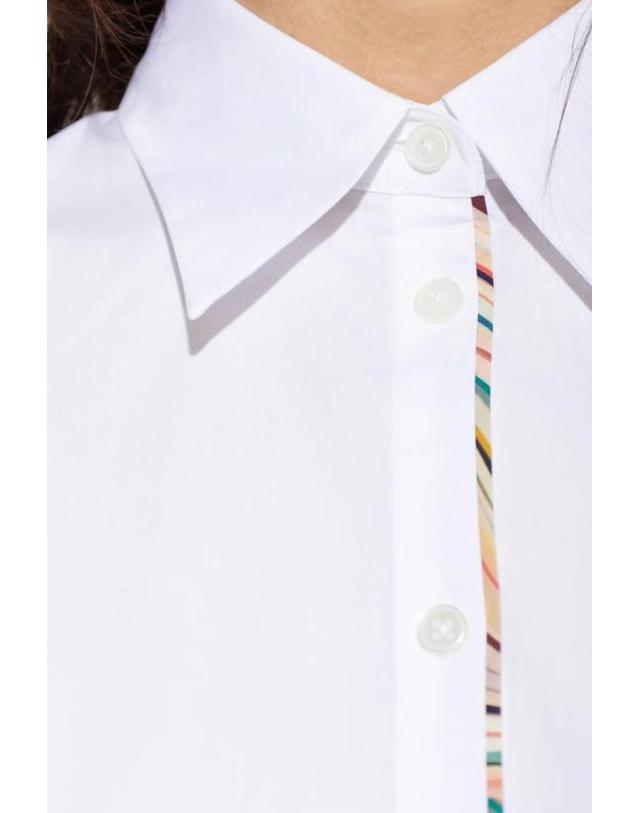 폴스미스 [해외직구] 26SS 폴 스미스 스커트 W2R335BV21598 01 WHITE 착용컷