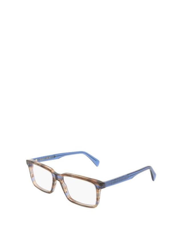폴스미스 [해외직구] 26FW 폴 스미스 안경 PS25623 210 STRIPED BROWN BLUE 착용컷