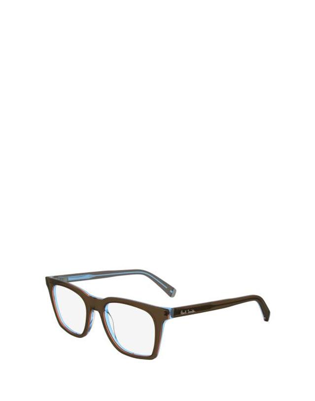 폴스미스 [해외직구] 26FW 폴 스미스 안경 PS24608 200 BROWN RED BLUE 착용컷