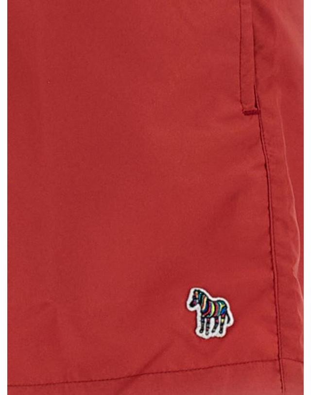 폴스미스 [해외직구] 26SS 폴 스미스 스윔팬츠 M1A200AAU2852 3A Red 착용컷