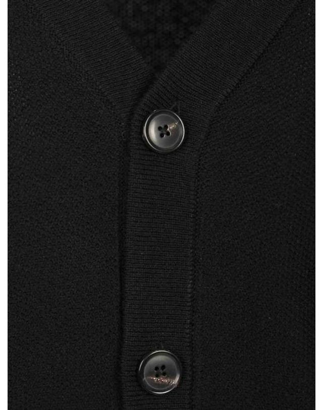 폴스미스 [해외직구] 26FW 폴 스미스 가디건 M1R986ZW0315679 BLACK 착용컷