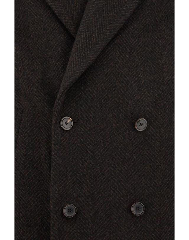 폴스미스 [해외직구] 26FW 폴 스미스 코트 M2RA220W22789 68 Brown 착용컷