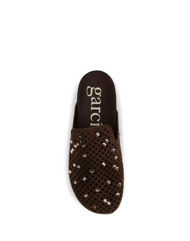 페드로가르시아 [해외직구] 26FW 페드로 가르시아 뮬 슬리퍼 BRAIDY05 017 BROWN 착용컷
