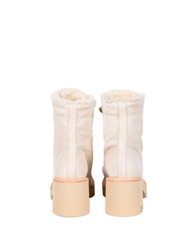 페드로가르시아 [해외직구] 26FW 페드로 가르시아 부츠 ZINETA VELOUR001 NACRE 착용컷