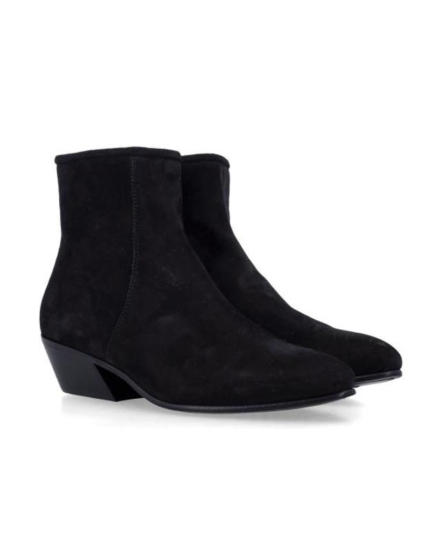 페드로가르시아 [해외직구] 26FW 페드로 가르시아 슈즈 HALANA 01 004 BLACK SUEDE 착용컷