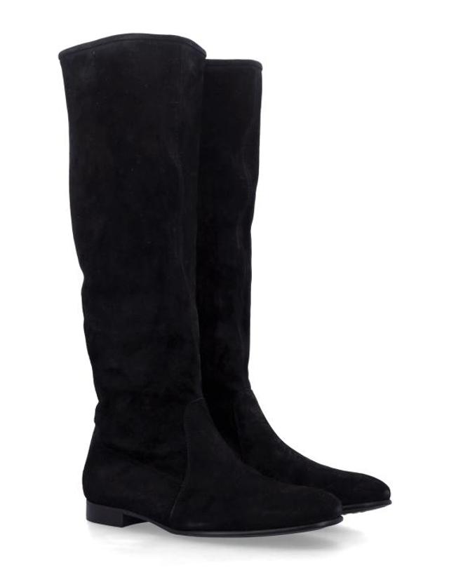 페드로가르시아 [해외직구] 26FW 페드로 가르시아 스니커즈 GINTARE01 006 BLACK SUEDE 착용컷