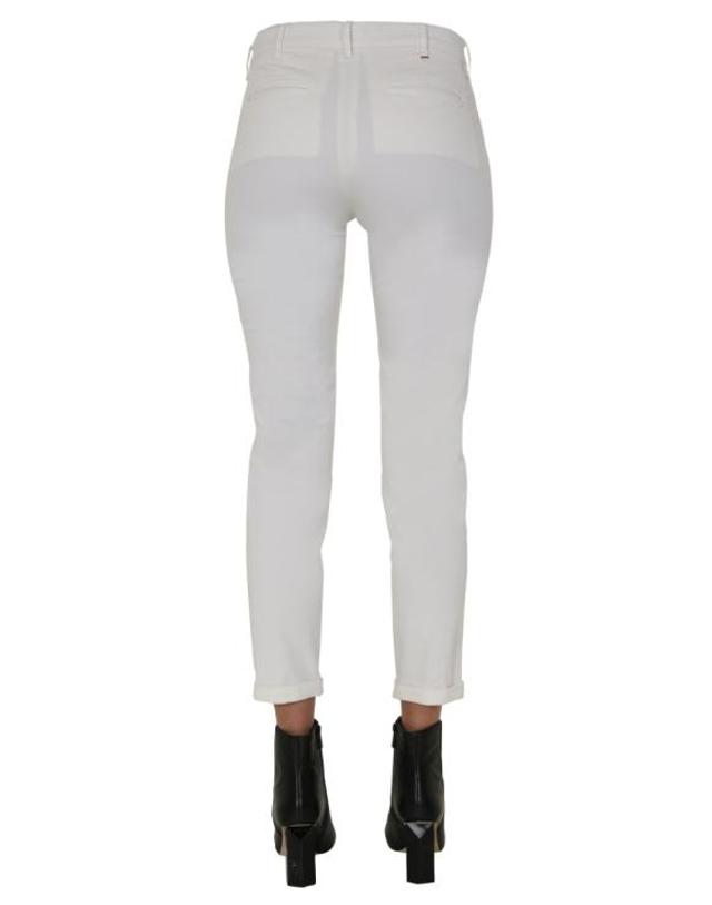 펜스 [해외직구] 20SS 펜스 스트레이트 팬츠 POOLYS 83418P095092 WHITE 착용컷