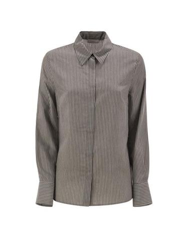 [해외직구] 26FW 페세리코 블라우스 셔츠 S06471 GREY