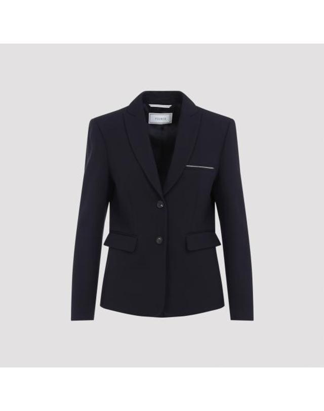 페세리코 [해외직구] 26FW 페세리코 수트 자켓 A01912D 01934 861 BLU UNIVERSO 착용컷