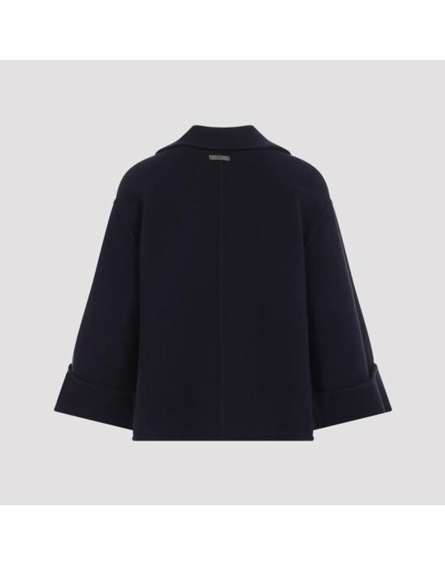 페세리코 [해외직구] 26FW 페세리코 코트 A21080E 03197 262 BLU UNIVERSO 착용컷