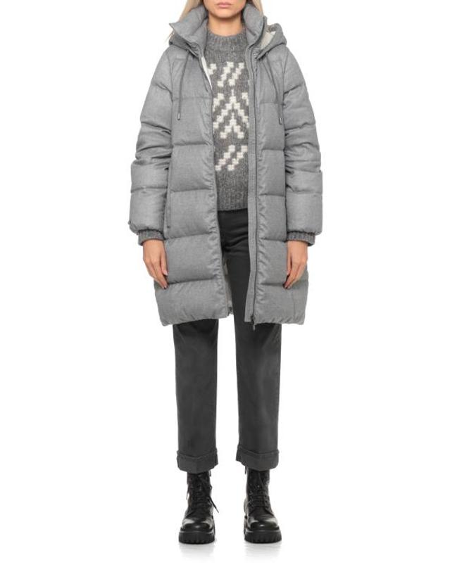 페세리코 [해외직구] 26FW 페세리코 자켓 S24133 01945976 GREY 착용컷