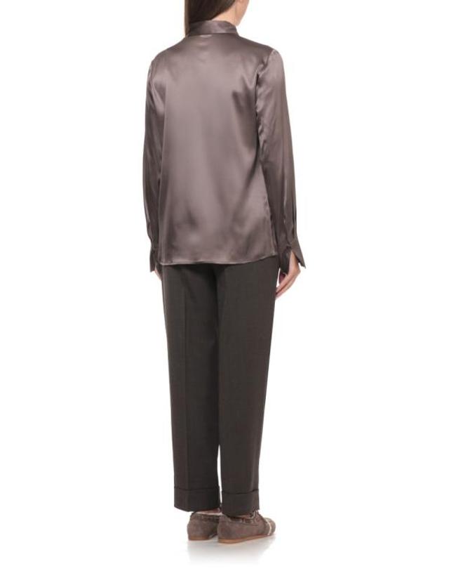 페세리코 [해외직구] 26FW 페세리코 탑 S0697102372651 Brown 착용컷