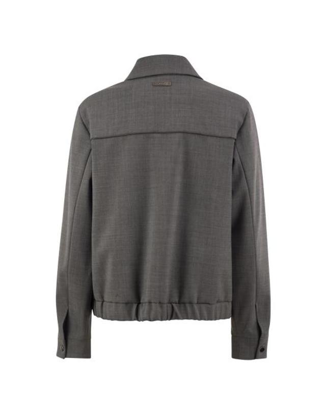 페세리코 [해외직구] 26FW 페세리코 자켓 S21619 GREY 착용컷