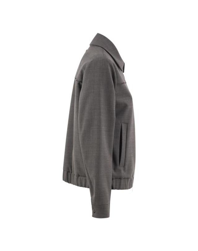 페세리코 [해외직구] 26FW 페세리코 자켓 S21619 GREY 착용컷