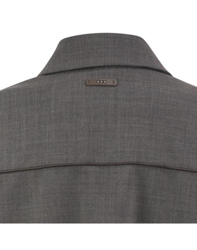 페세리코 [해외직구] 26FW 페세리코 자켓 S21619 GREY 착용컷
