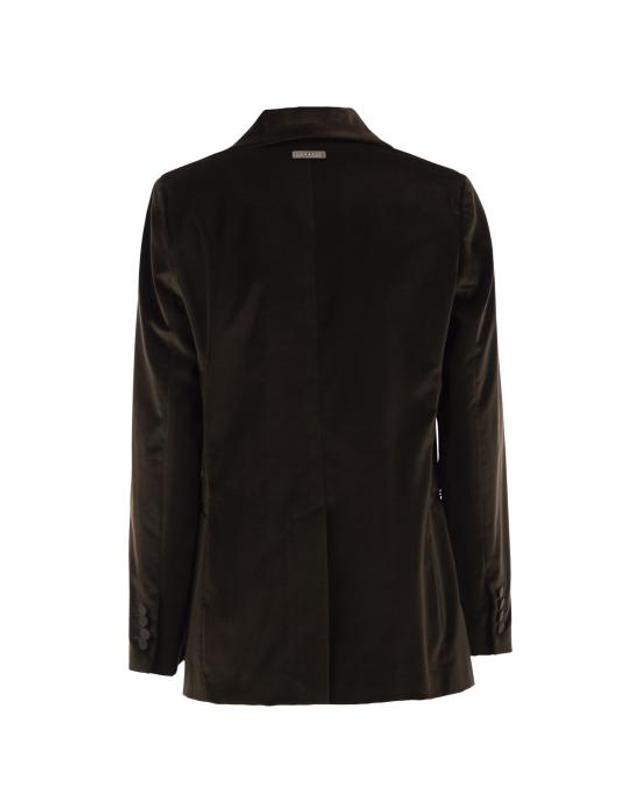 페세리코 [해외직구] 26FW 페세리코 수트 세트 S01752 DARK BROWN 착용컷