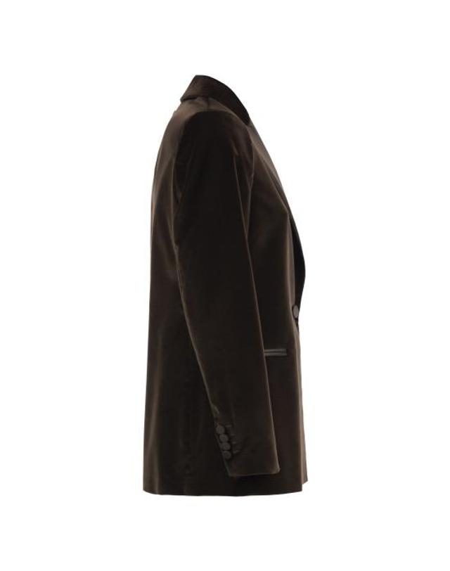 페세리코 [해외직구] 26FW 페세리코 수트 세트 S01752 DARK BROWN 착용컷