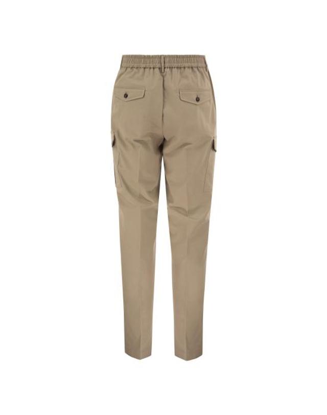 페세리코 [해외직구] 26FW 페세리코 스트레이트 팬츠 R54727D BEIGE 착용컷