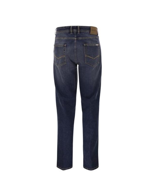 페세리코 [해외직구] 26FW 페세리코 데님 팬츠 R54717L15Q DARK DENIM 착용컷