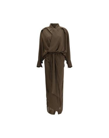 [해외직구] 25FW 페타르 페트로브 롱 원피스 PEF25TD2BROWNBLACKBB