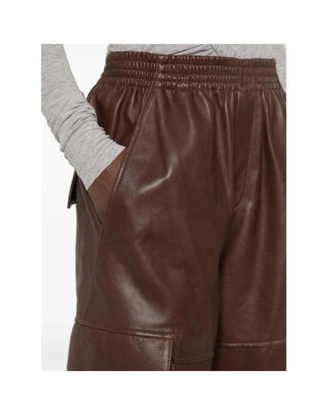 페타르 페트로브 [해외직구] 26FW 페타르 페트로브 스트레이트 팬츠 PA02797 F26LP11 2101 BROWN 착용컷