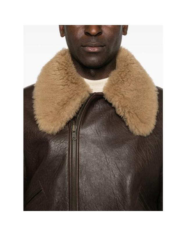페타르 페트로브 [해외직구] 26FW 페타르 페트로브 가죽 자켓 JL01802 F26LJ9 1875 BROWN 착용컷