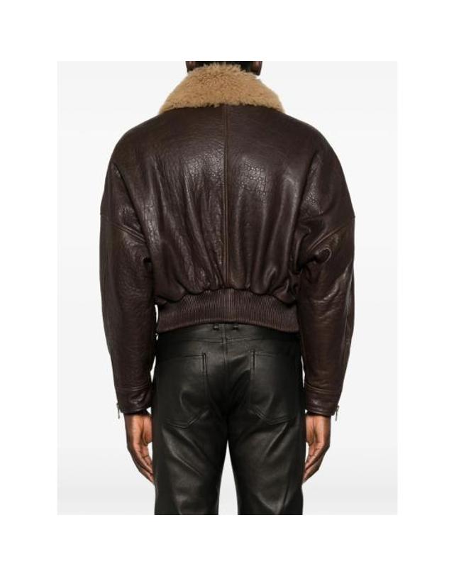 페타르 페트로브 [해외직구] 26FW 페타르 페트로브 가죽 자켓 JL01802 F26LJ9 1875 BROWN 착용컷