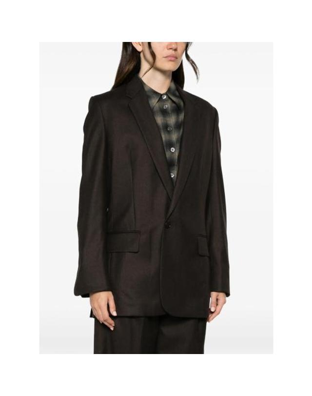 페타르 페트로브 [해외직구] 26FW 페타르 페트로브 수트 자켓 JA01806 F26TJ8 9958 BROWN 착용컷