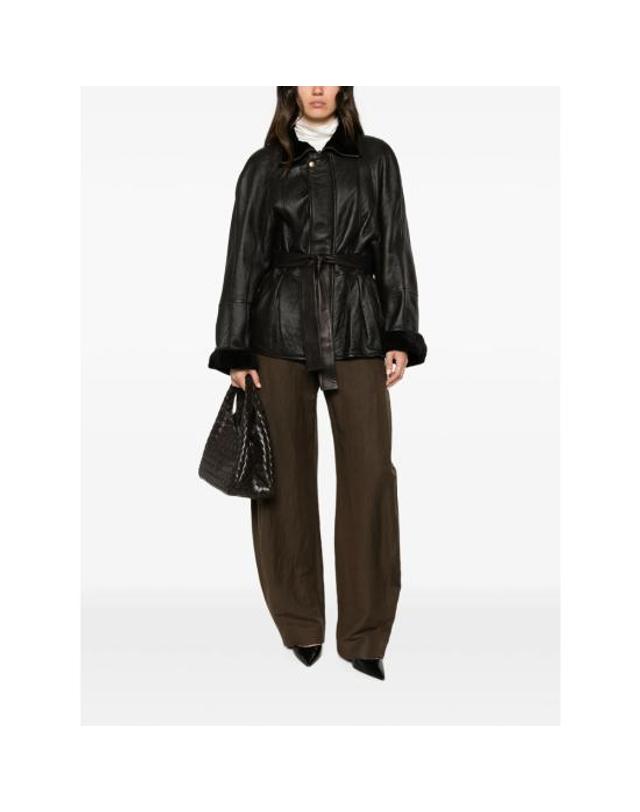 페타르 페트로브 [해외직구] 26FW 페타르 페트로브 가죽 자켓 JL01801 F26LJ1 9958 BROWN 착용컷