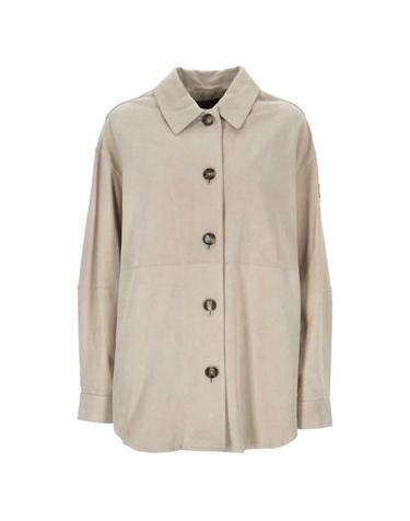 [해외직구] 26SS 페트레이 가죽 자켓 PED556299012407 729 BEIGE
