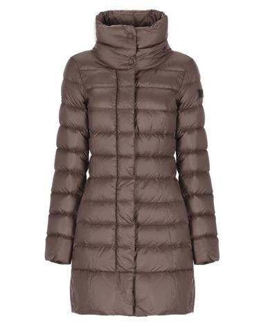 [해외직구] 26FW 페트레이 솝착 MQN 03 하이칼라 슬림핏 롱 다운 재킷 PED5456 01181967194 BROWN