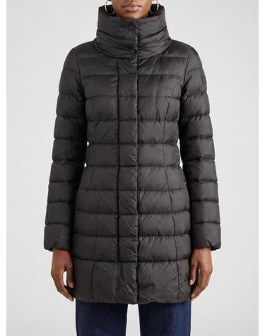 [해외직구] 26FW 페트레이 솝착 MQN 03 하이칼라 슬림핏 롱 다운 재킷 PED545601181967 NER Black