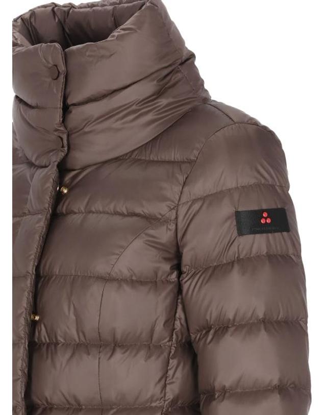페트레이 [해외직구] 26FW 페트레이 솝착 MQN 03 하이칼라 슬림핏 롱 다운 재킷 PED5456 01181967194 BROWN 착용컷