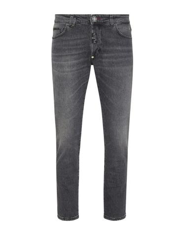 [해외직구] 24SS 필립 플레인 데님 팬츠 SADC MDT3765 PDE004N10VE Grey
