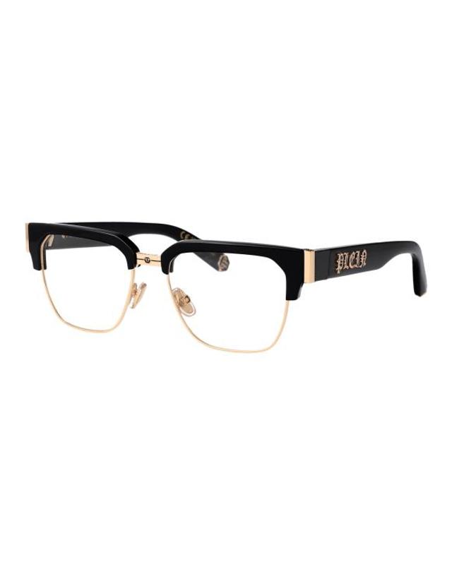 필립플레인 [해외직구] 25SS 필립 플레인 안경 VPP113M 0300 GOLD 착용컷