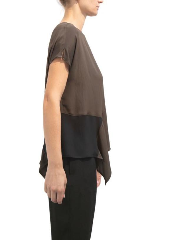 피에란도니오가스파리 [해외직구] 25SS 피에란토뇨가스파리 탑 F6616T Brown 착용컷
