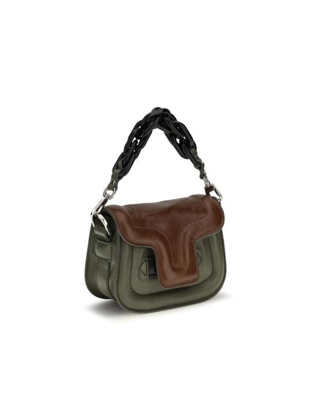 피에르 하디 [해외직구] 26FW 피에르하디 숄더백 PIQV03ZKAKIHAZELNBB BROWN 착용컷