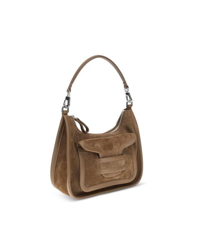 피에르 하디 [해외직구] 26FW 피에르하디 숄더백 PIAAV01LIGHTBROWNBB BEIGE 착용컷