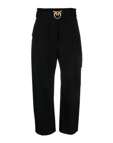 [해외직구] 핑코 스트레이트 팬츠 101859A184Z99 Black