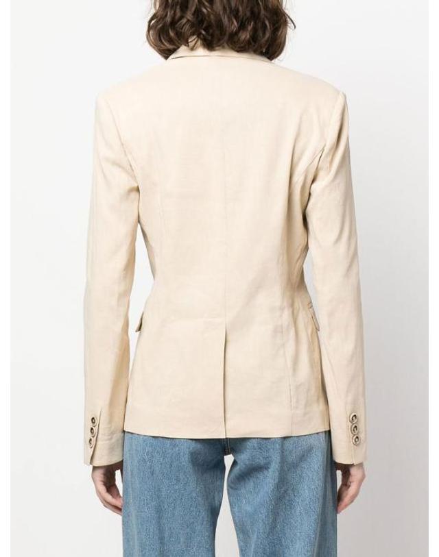 핀코 [해외직구] 23SS 핑코 수트 자켓 100987A0IMC28 BEIGE 착용컷